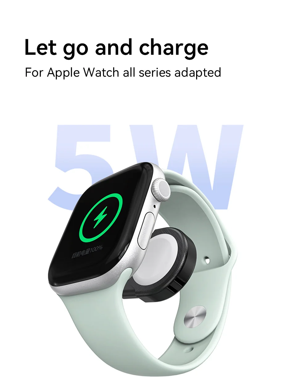 PZOZ Portable Wireless Charger For Apple Watch Series 11 10 9 8 7 6 5 SE Ultra 2 3 iWatch USB Type C Charger Magnetic Charging