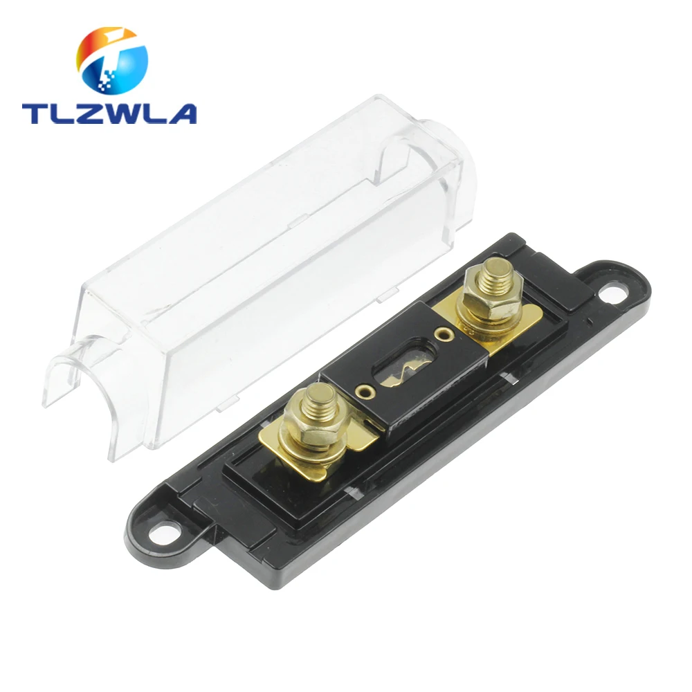 2PCS ANL Fuse 60 80 100 120 275 300 400 450A 500 AMP ANS Fuse Holder Bolt-on Fuse Automotive Fuse Holders Fusible Link With Fuse