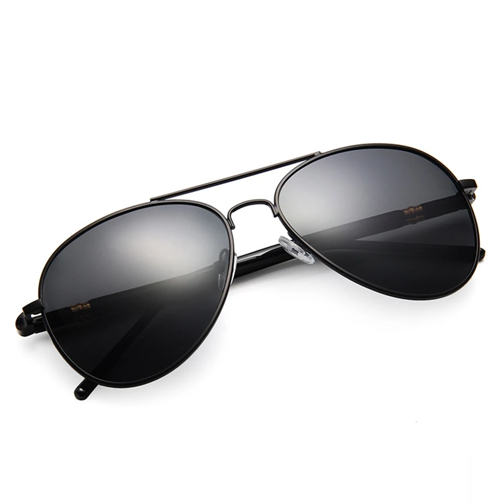 Luxury Men's Polarized Sunglasses Driving Sun Glasses For Men Women Brand Designer Male Vintage Black Pilot Sunglasses UV400