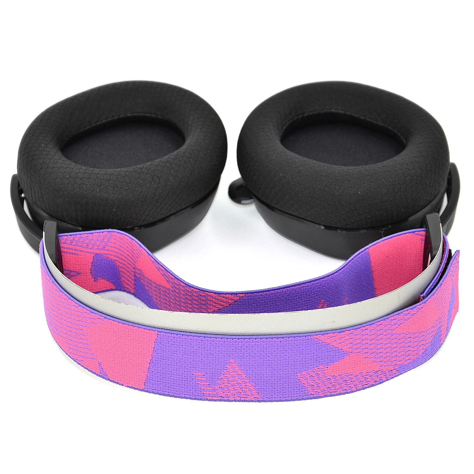 For Steelseries Arctis 7 9 9X PRO Frost Blue Suspension Headband Elastic Band HOOk and LOOP Head Beam Mesh Sponge Cover Earmuff