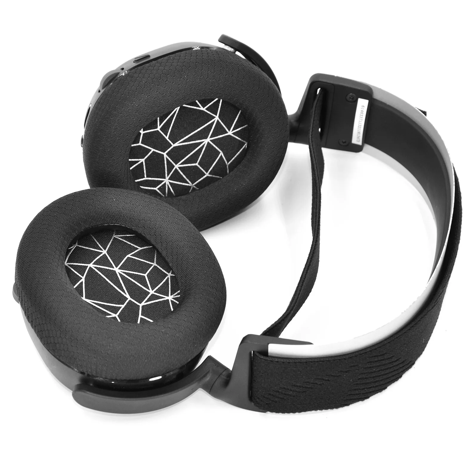 For Steelseries Arctis 7 9 9X PRO Frost Blue Suspension Headband Elastic Band HOOk and LOOP Head Beam Mesh Sponge Cover Earmuff