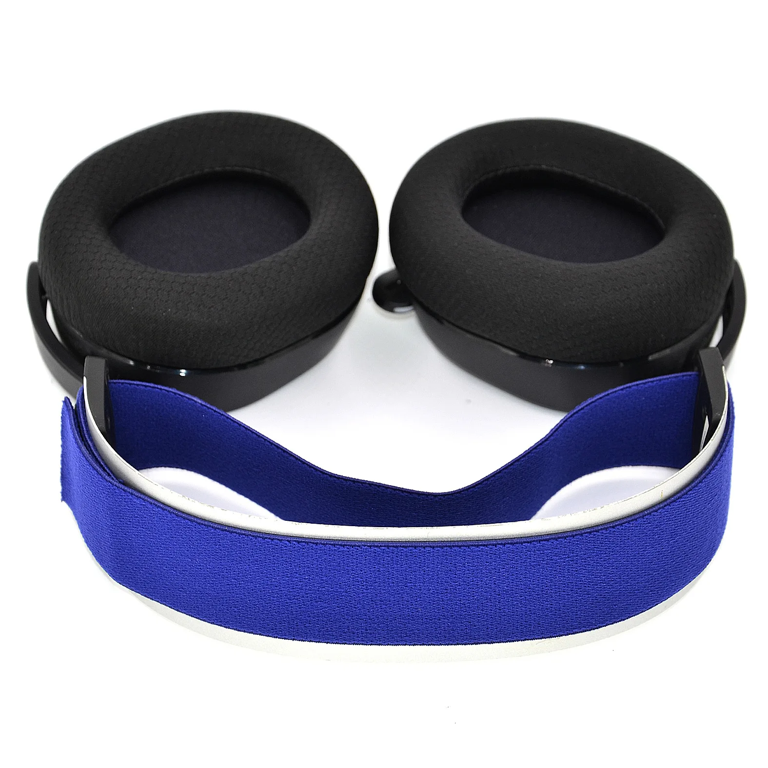 For Steelseries Arctis 7 9 9X PRO Frost Blue Suspension Headband Elastic Band HOOk and LOOP Head Beam Mesh Sponge Cover Earmuff