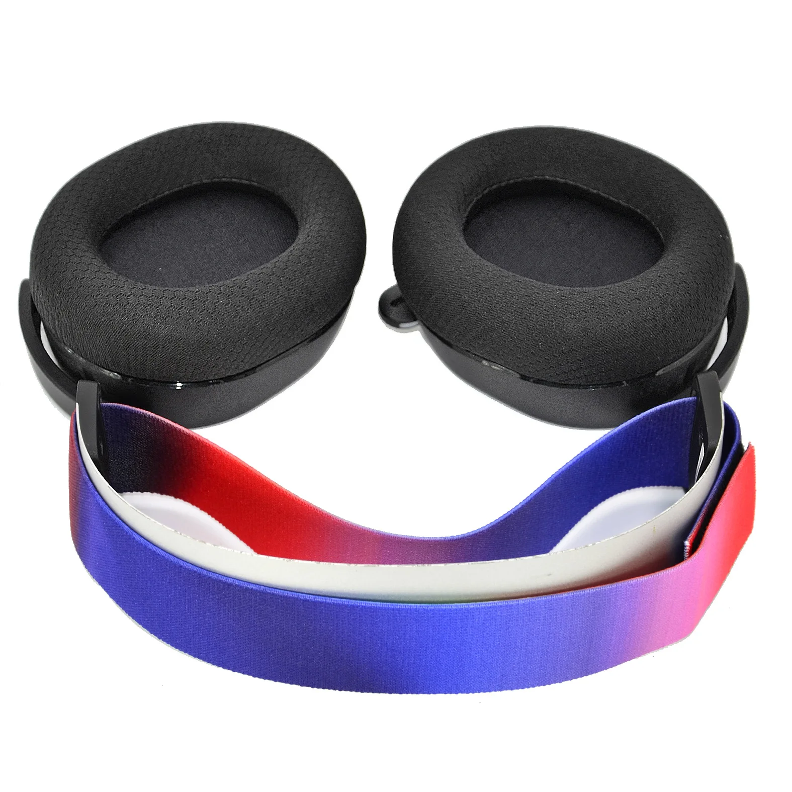 For Steelseries Arctis 7 9 9X PRO Frost Blue Suspension Headband Elastic Band HOOk and LOOP Head Beam Mesh Sponge Cover Earmuff