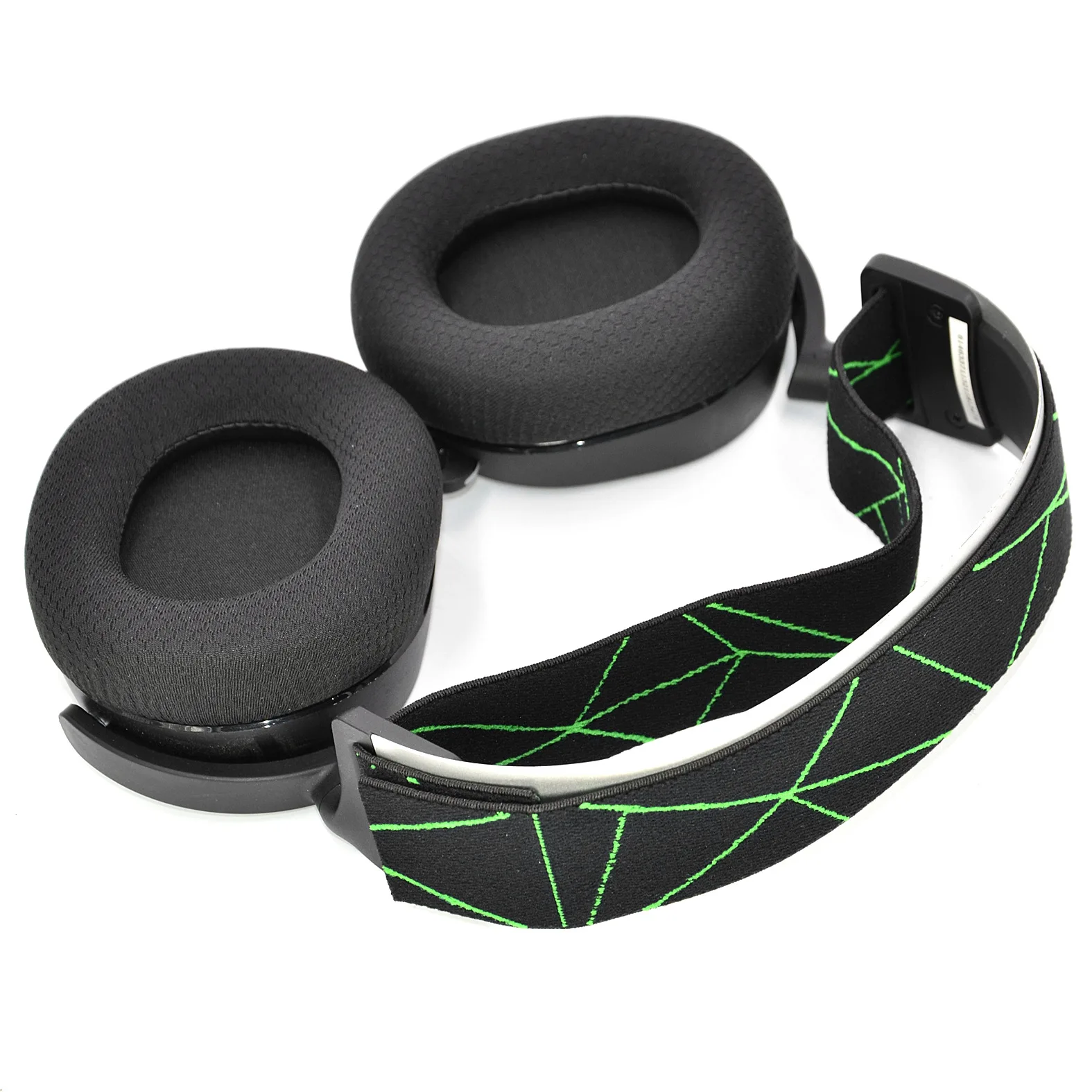 For Steelseries Arctis 7 9 9X PRO Frost Blue Suspension Headband Elastic Band HOOk and LOOP Head Beam Mesh Sponge Cover Earmuff
