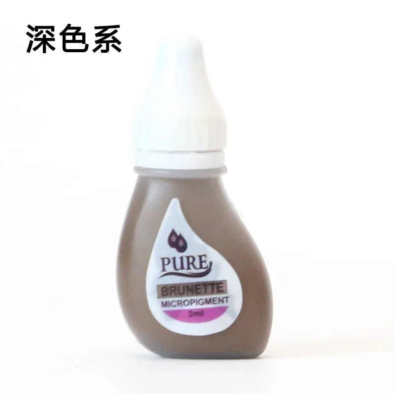 1p 28color Original USA BTCH Pigment Get Pure Confidence Pure Micropigment Permanent Makeup Tattoo Inks Eyebrow Eyeliner Lip