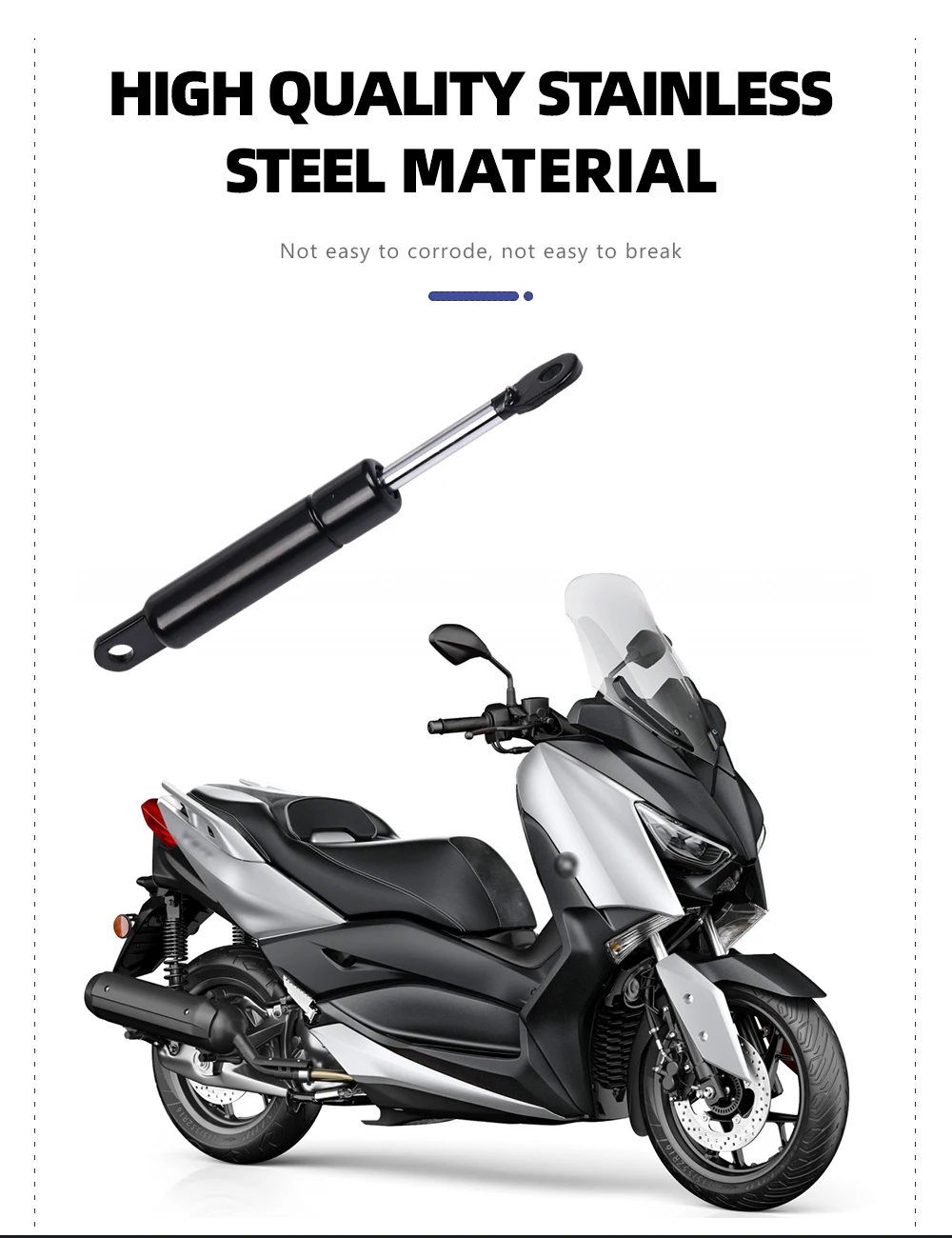 Motorcycle Struts Arms Lift Supports for Yamaha XMAX250 XMAX125 X MAX 250 XMAX 250 XMAX 125 2005-2009 Shock Absorbers Lift Seat