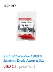 100PCS Rectifier diode M1 M4 M7 SS12 SS14 SS16 SS24 SS34 SS36 SS110 SS210 SS310 US1M RS2M RS1M ES1D ES1J DO-214AC Schottkydiodes