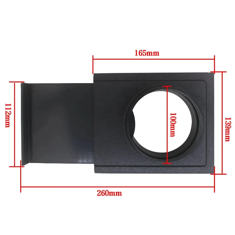 1PCS Pipe Joint 100mm Dust Collector Accessories Woodworking Dust Collector Vacuum Cleaner Accessories Three-way Valve Air