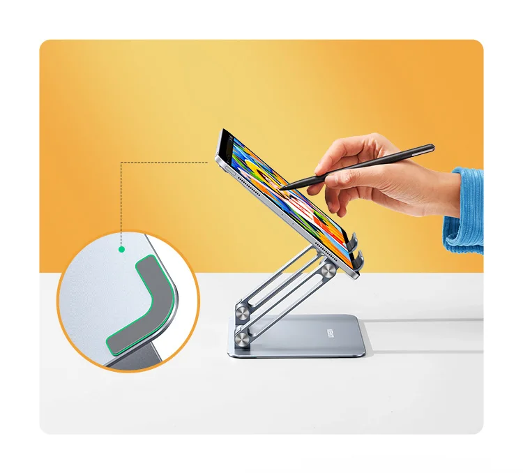 UGREEN Tablet Phone Stand Aluminum iPad Stand For iPad Pro iPhone Xiaomi Tablet Support Laptop Stand Phone Holder Tablet Stand