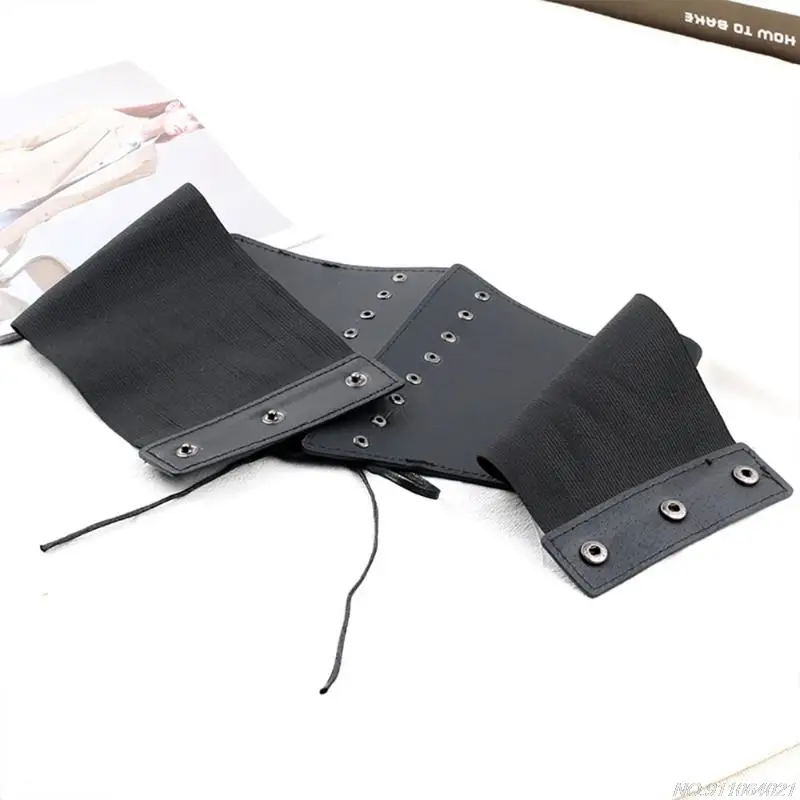Belts For Women Dresses Waist Buckle Bandage Corset Wide Pu Leather Slimming Body Belts for Women Elastic High Waist Wholesales