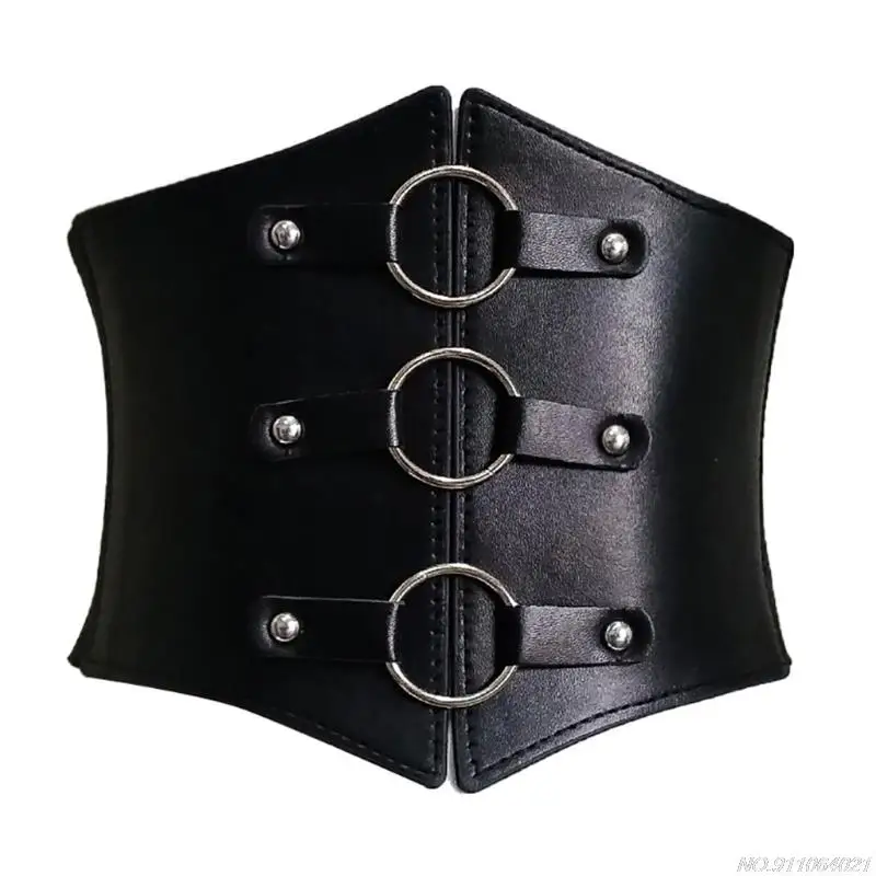 Belts For Women Dresses Waist Buckle Bandage Corset Wide Pu Leather Slimming Body Belts for Women Elastic High Waist Wholesales