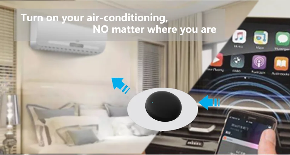 Tuya Smart WiFi IR Remote Universal for Smart Home Control for TV Air Conditioner Works with Alexa Google Home Yandex Alice