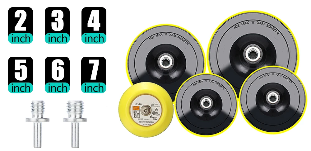 3/4/5 Inch 15-60PCS Round Sand Paper For Sanding Disc Grinder Car Polishing Sander Sandpaper Grit 800 1200 1500 2000 3000 5000