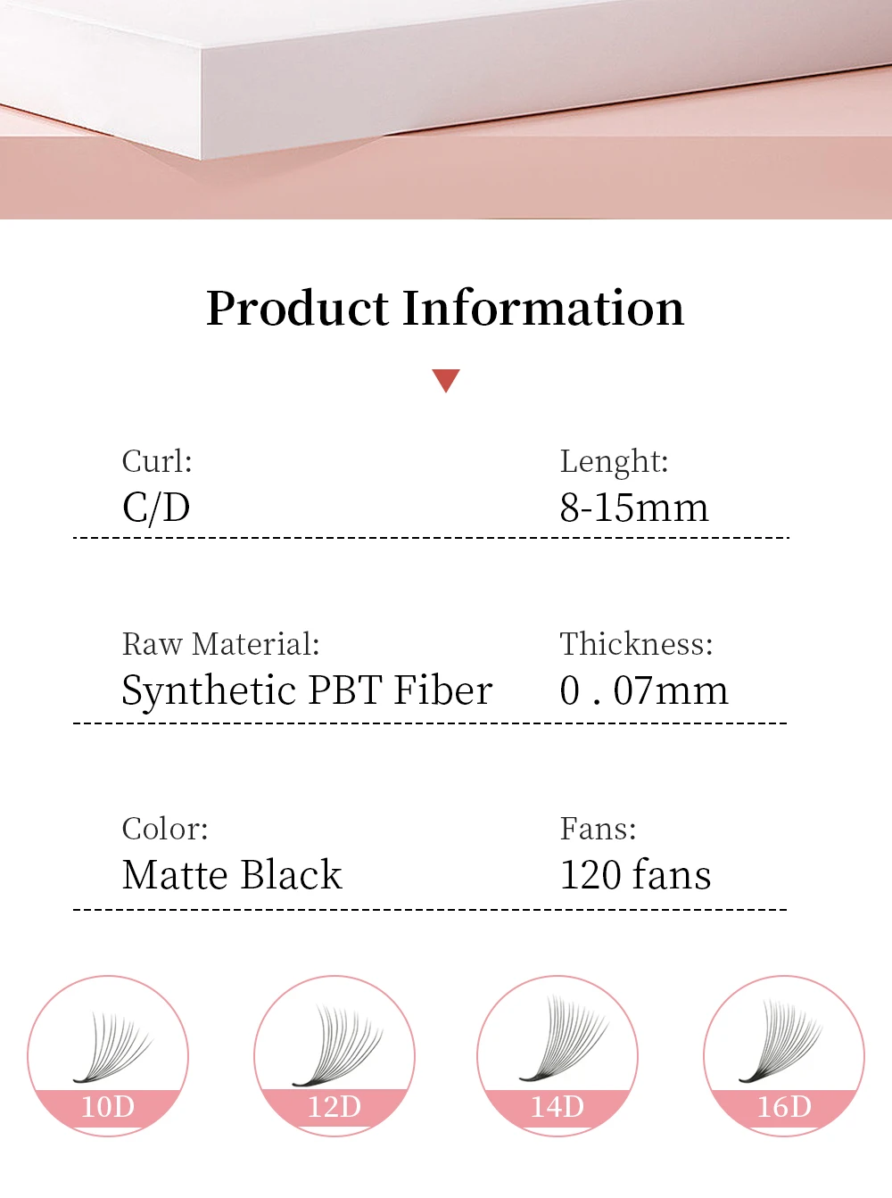 Goddess Premade Volume Fans 5D 6D 10D 12D 16D 20D MIX Individual Lashes Pre Made Russian Volume Fan Eyelash Extension Faux Mink