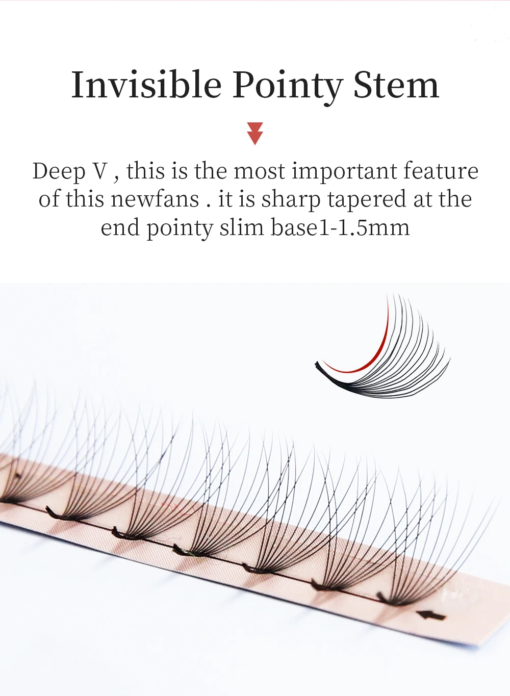 Goddess Premade Volume Fans 5D 6D 10D 12D 16D 20D MIX Individual Lashes Pre Made Russian Volume Fan Eyelash Extension Faux Mink