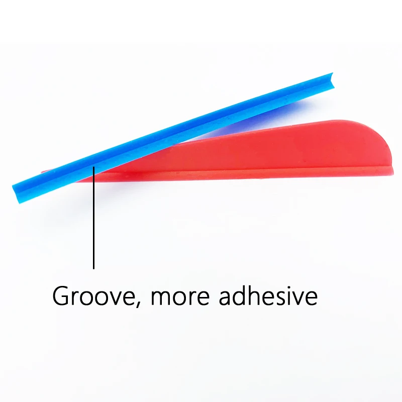 50pcs 3inch Archery Feathers 8 Color Shield and Drop Shape Cut Fletching Rubber Vane Arrow Hunting Shooting Accessories