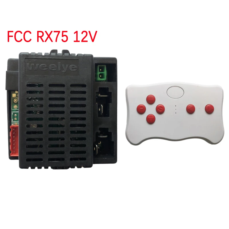 Weelye RX75 12V Control for Children's Electric toy car, Ride On Toys Car Controller Kit Motherboard