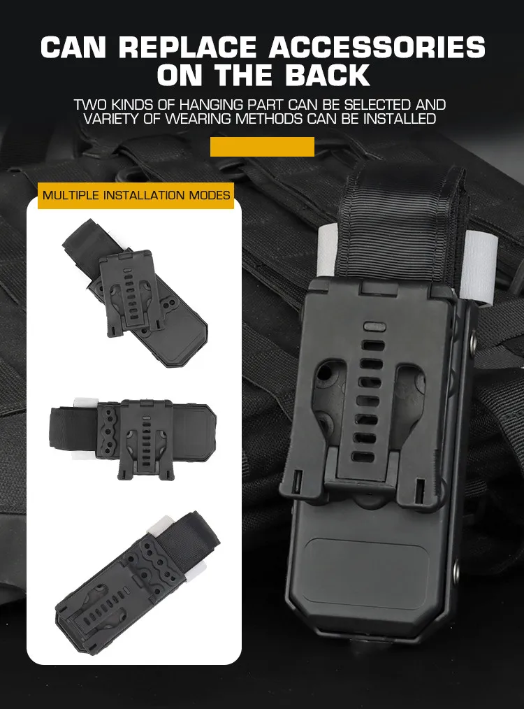 Tactical Molle Tourniquet Holder First Aid Kit Bag EDC Tourniquet Pouch Case with Belt Clip Hunting Storage Bag Box