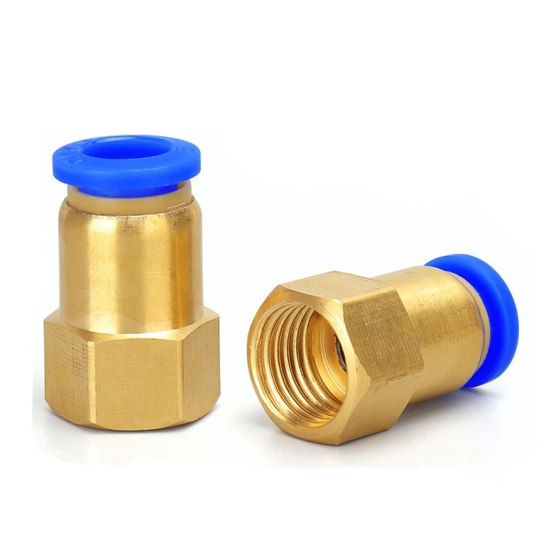 Pneumatic Air Connector Fitting PC/PCF/SL/PB/PX/PL 10mm 12mm 14mm 16 Thread M5 3/4"  1 2 way Hose Fittings Pipe Quick Connectors