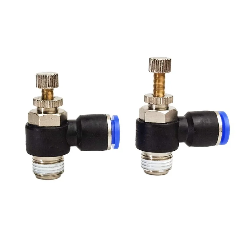 Pneumatic Air Connector Fitting PC/PCF/SL/PB/PX/PL 10mm 12mm 14mm 16 Thread M5 3/4"  1 2 way Hose Fittings Pipe Quick Connectors