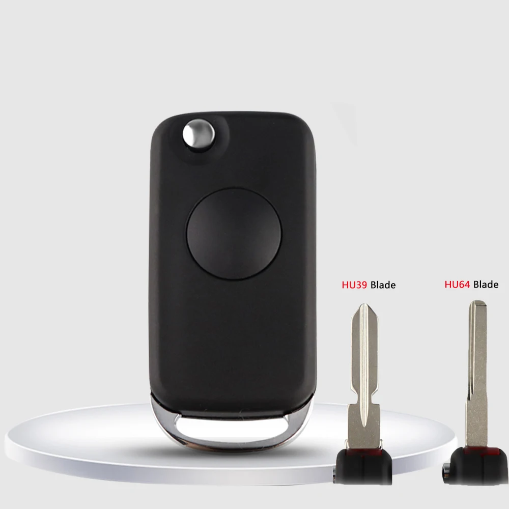 YIQIXIN Remote Car Key Case Shell For Mercedes Benz SLK E113 A C E S W168 W202 W203 W124 B200 A160 ML SL AMG S500 HU39/64 Blade