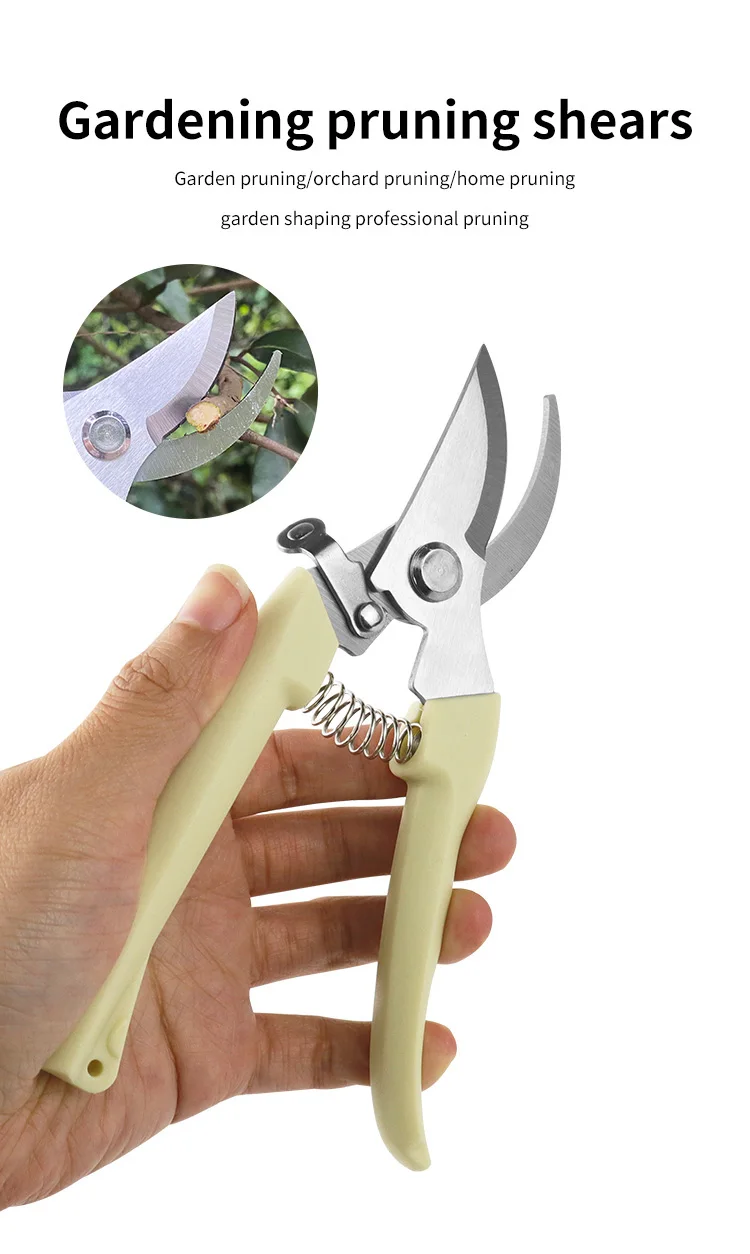 Stainless Steel Grafting Tool Gardening Pruning Shear Scissor Branch Tool Shear Gardening Fruit Tree Pruning Shears