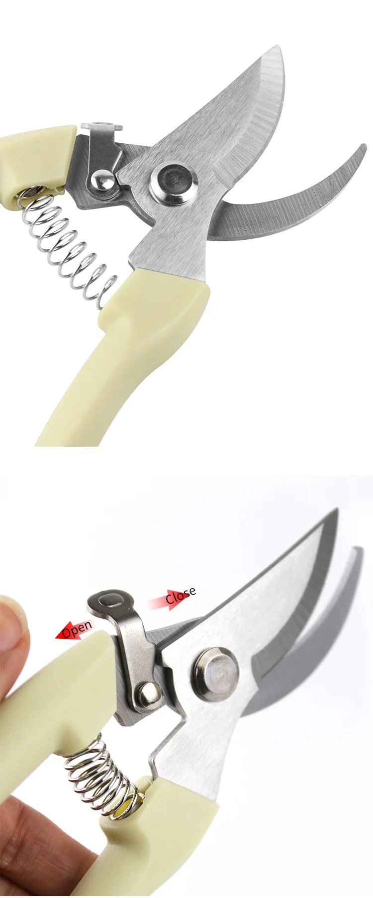 Stainless Steel Grafting Tool Gardening Pruning Shear Scissor Branch Tool Shear Gardening Fruit Tree Pruning Shears