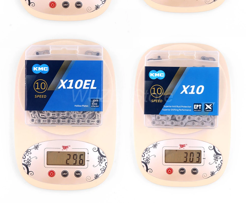 KMC X10 10 Speed Chain 116 Links Road/Mountain Bike Chain X10EPT X10EL X10SL Bike Chain Original Boxed