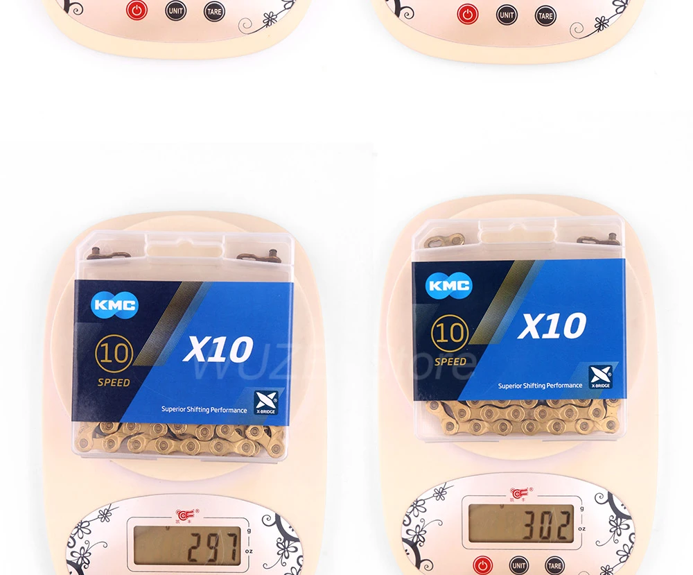 KMC X10 10 Speed Chain 116 Links Road/Mountain Bike Chain X10EPT X10EL X10SL Bike Chain Original Boxed