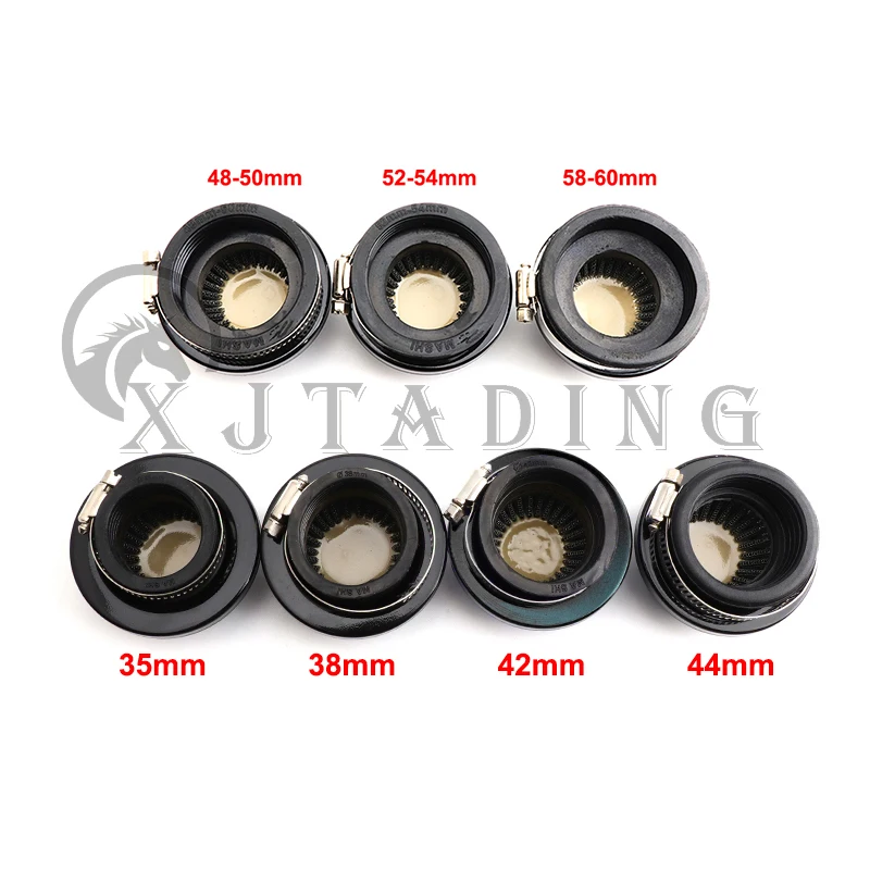 35/38/42/44/50/58mm Air Clearner Filter For 47cc 49cc 2 Stroke Engine Carburetor Carb Mini Moto Kids Quad ATV Dirt Pocket Bike