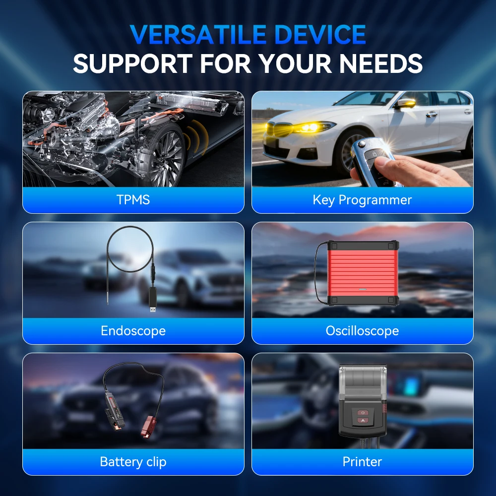 MUCAR 892BT Pro AI OBD2 Scanner Topology Map All System Diagnosis 35 Reset ECU Coding, J2534 /CAN FD/DoIP Lifetime Free Update