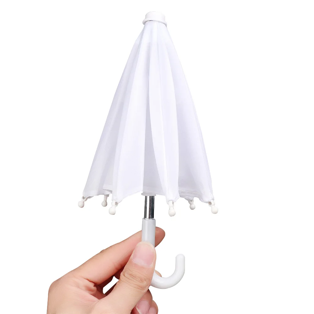1 Pcs New Mini Doll Umbrella Toy Rain Umbrella Dolls Accessories Birthday Gift for Kid Children Doll Embellishment Ornament
