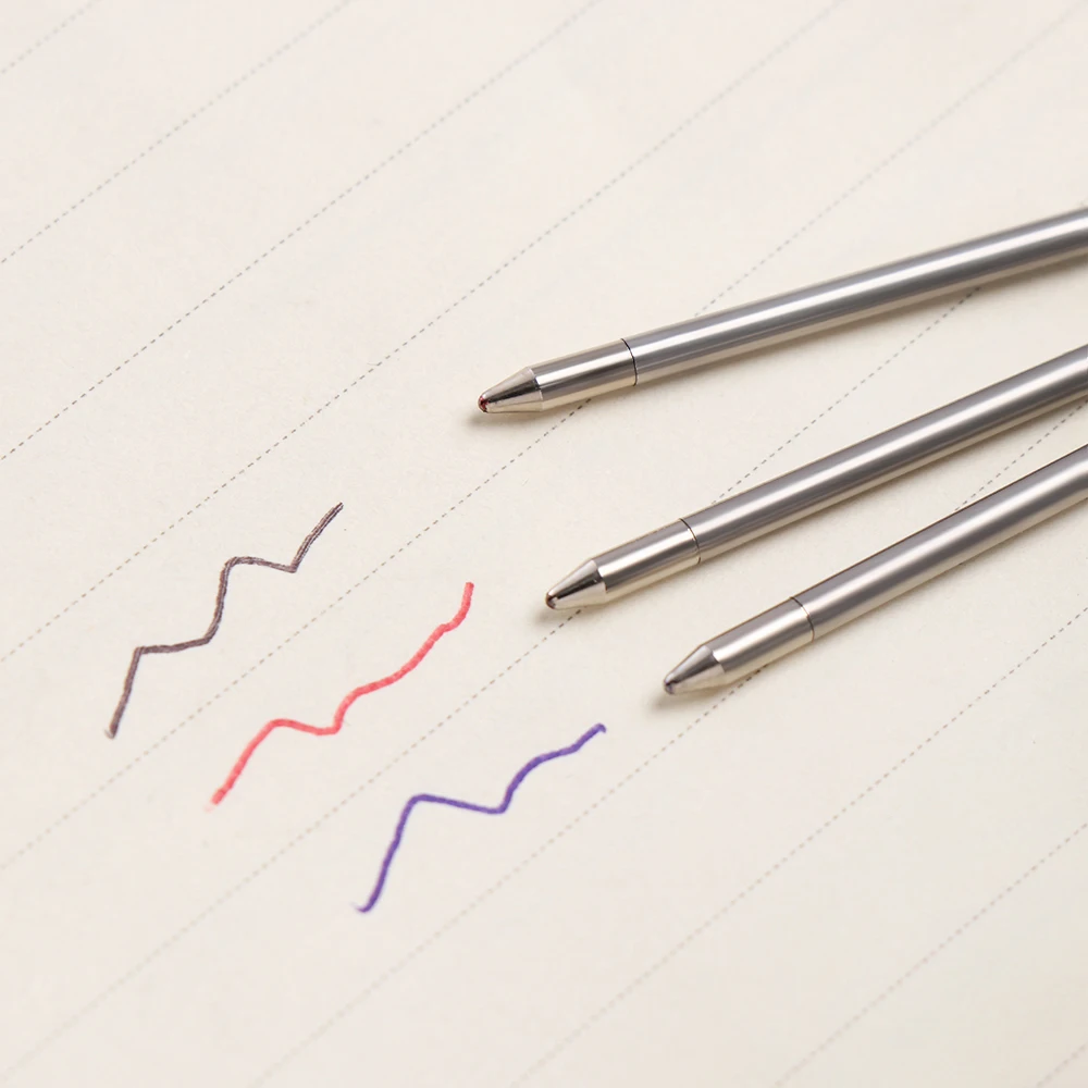 5PCS/Lot Various Types Of Crystal Diamond Head Refill Ballpoint Pen Refill 68MM Neutral Refill Gravity Pen Multifunction Refill