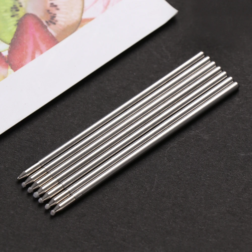 5PCS/Lot Various Types Of Crystal Diamond Head Refill Ballpoint Pen Refill 68MM Neutral Refill Gravity Pen Multifunction Refill