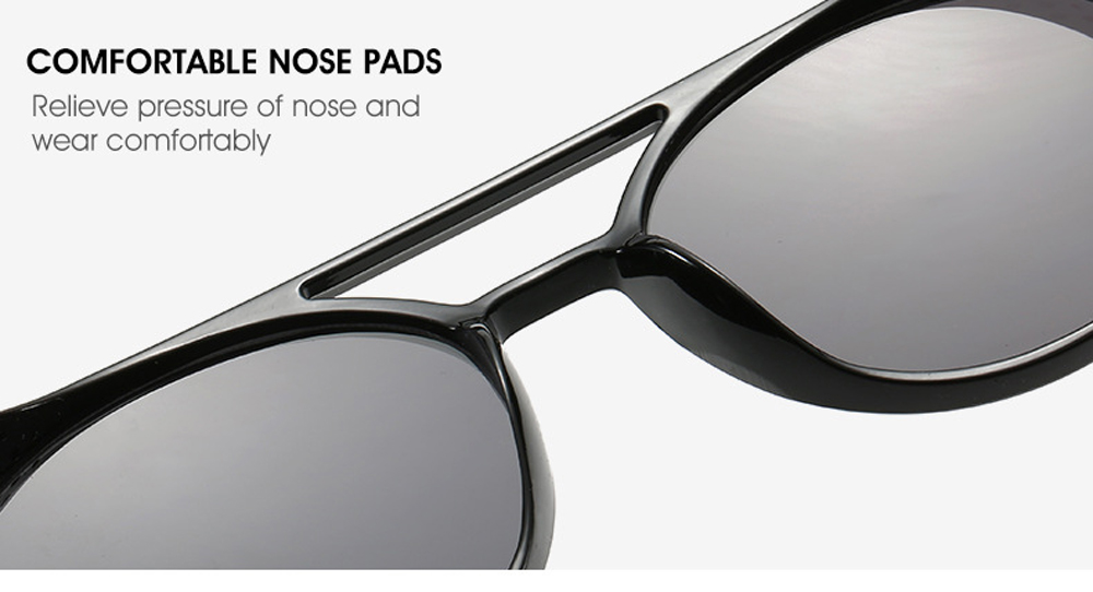 UV400 Punk Sun Glasses - Men's Retro Style Sunglasses by MUSELIFE