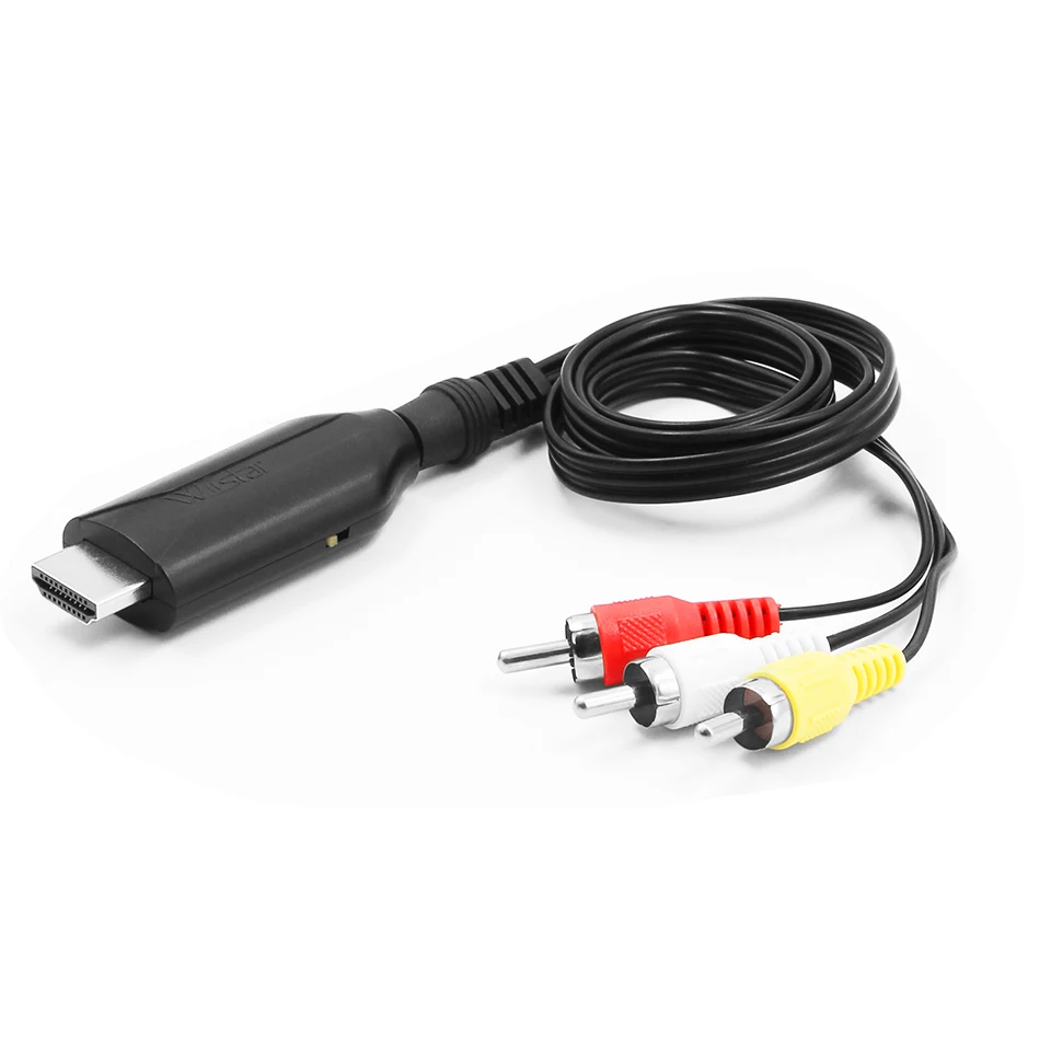 hdmi to rca av adapter converter hdmi2av ntsc pal full hd for ps3 for ps4 for xbox 60 hz for tv box compactible hdmi spli