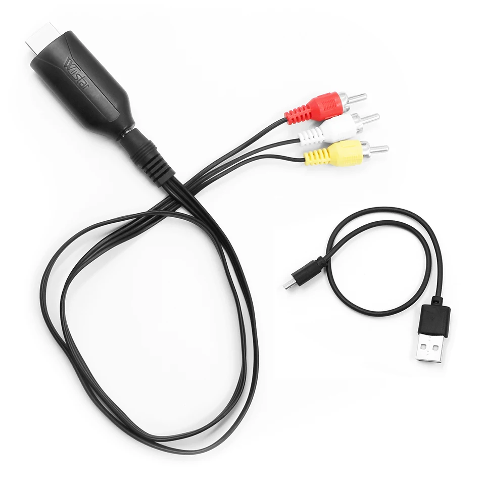 hdmi to rca av adapter converter hdmi2av ntsc pal full hd for ps3 for ps4 for xbox 60 hz for tv box compactible hdmi spli