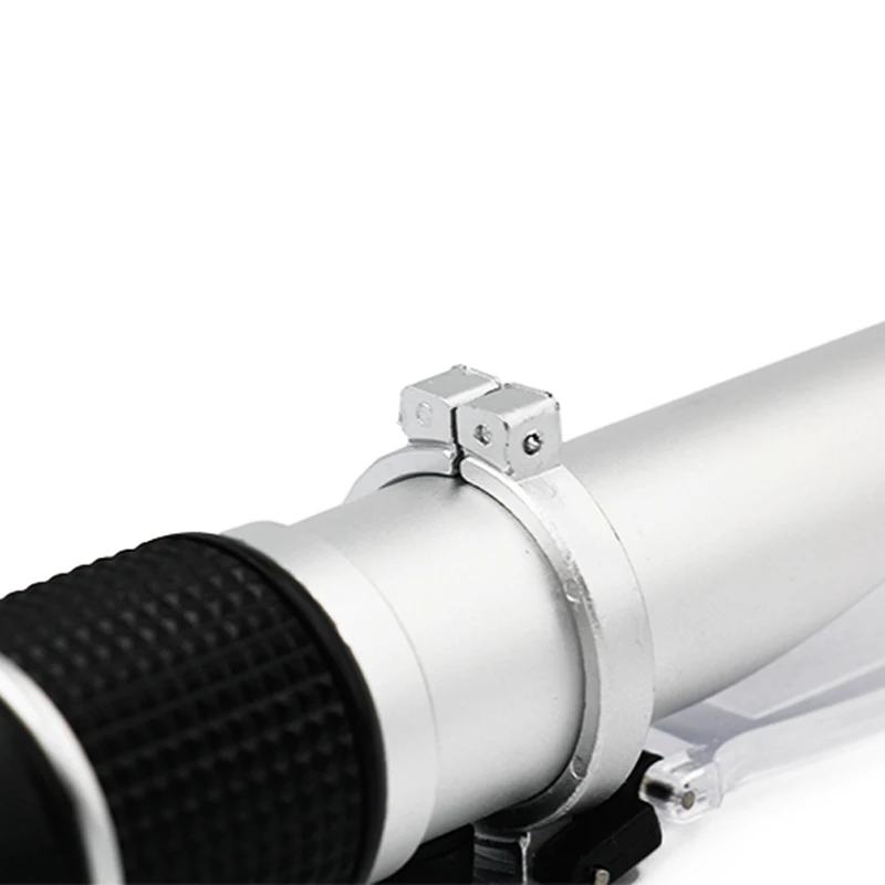 ATC Handheld Refractometer 0‑90% Brix Optical Sugar Detector Fruit Sauce Concentration Measuring Tool With Box