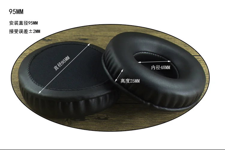 Replacement Ear Pads Round Ear Pads Repair Parts 50mm 60mm 65mm 70mm 75mm 80mm 85mm 90mm 95mm 100mm 110mm Headphone Sleeve