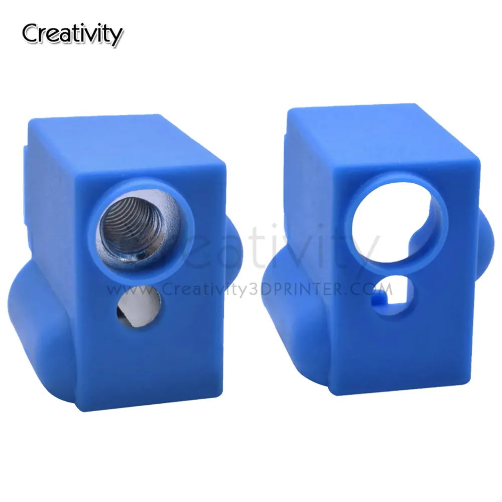 Creativity 3D Printer Part Volcano Silicone Socks for Sidewinder X1 Genius Volcano Heat Block J-Head Hotend Extruder Block Cover