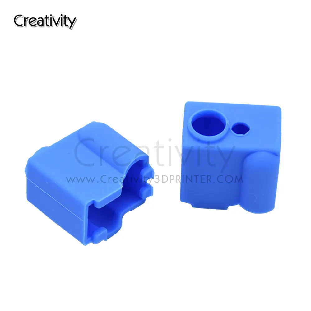 Creativity 3D Printer Part Volcano Silicone Socks for Sidewinder X1 Genius Volcano Heat Block J-Head Hotend Extruder Block Cover