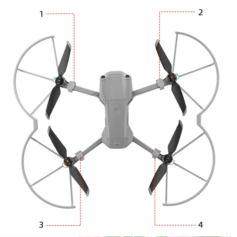 Propeller Guard for DJI Mavic Air 2/Air 2S , Quick Release Props Blade Wing Fan Cover for Air 2S Helice Protector Accessories
