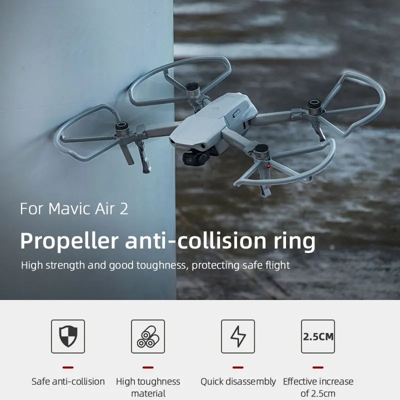 Propeller Guard for DJI Mavic Air 2/Air 2S , Quick Release Props Blade Wing Fan Cover for Air 2S Helice Protector Accessories