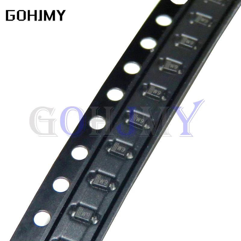 100PCS SMD Zener diode SOD-323 0805 0.25W SMD Diode BZT52C10V 3V 3V3 7V5 6V8 5V6 5V1 4V7 12V 10V 15V 16V 18V 20V 24V