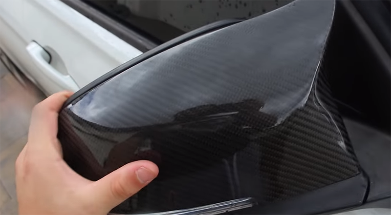 Rearview Mirror Cover Side Wing Rear View Mirror Case Cover Glossy Black For BMW serie 1 2 3 4 F20 F21 F22 F30 F32 F36 X1 F87 M3