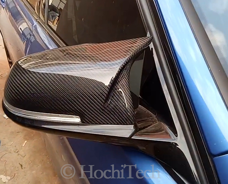 Rearview Mirror Cover Side Wing Rear View Mirror Case Cover Glossy Black For BMW serie 1 2 3 4 F20 F21 F22 F30 F32 F36 X1 F87 M3