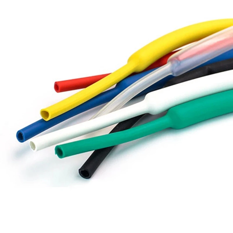 1M 3:1 Ratio Dual Wall Heat Shrink Tube Thick Glue Shrinkable Tubing Adhesive Lined Wrap Wire Kit 1.6/2.4/3.2/4.8/6.4/7.9/mm