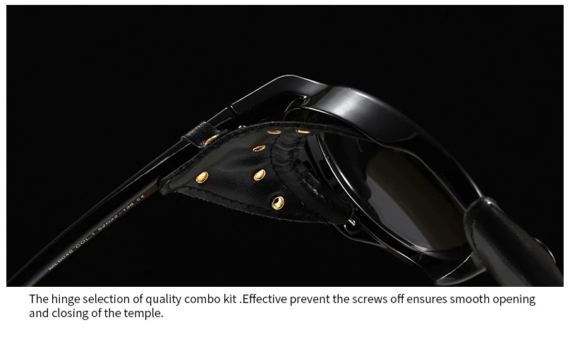 46311 Steam Punk Oval Windproof Goggle Sunglasses Vintage Men Women Shades UV400 Vintage Glasses