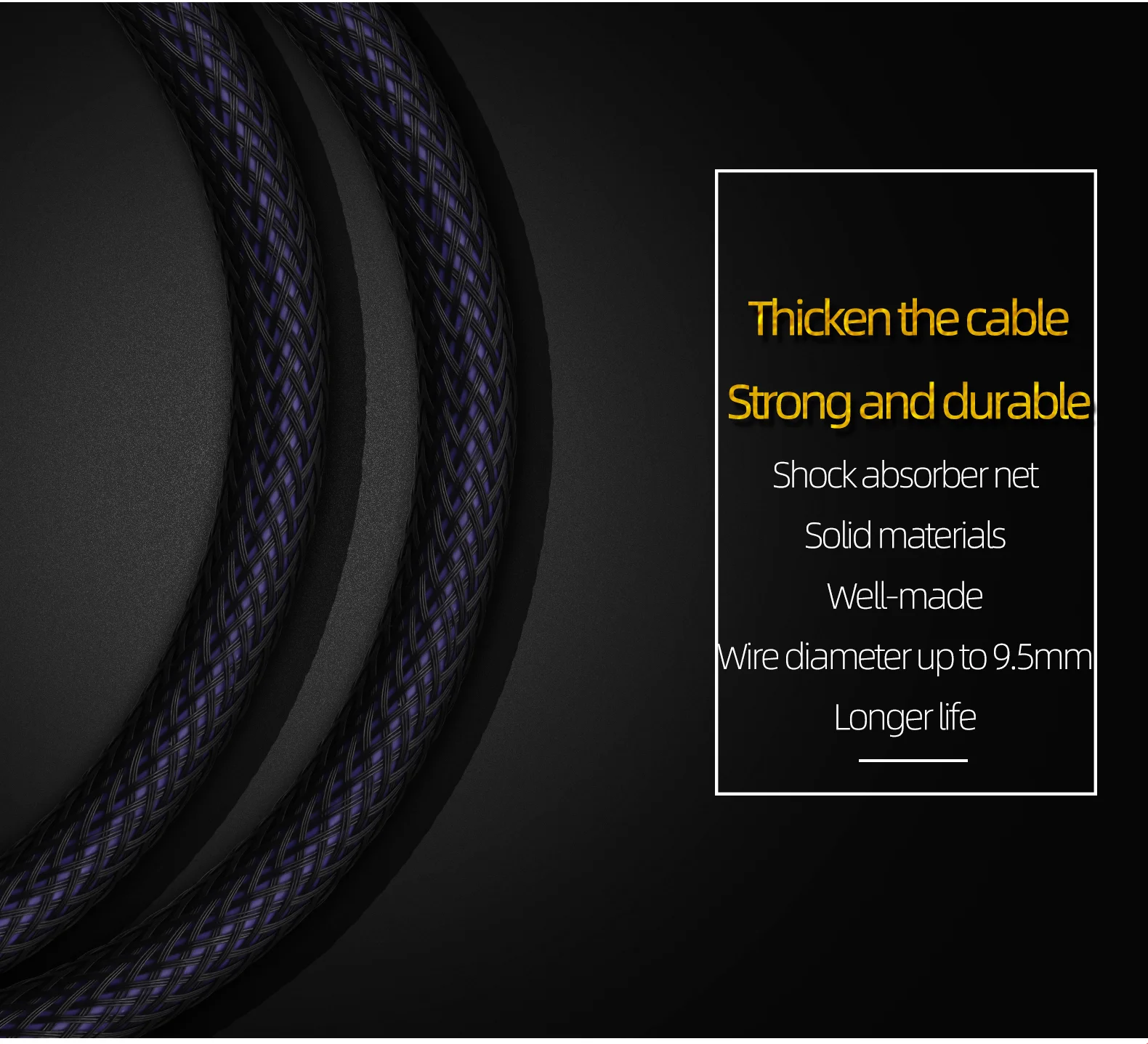 A Pair HIFI Speaker Cable Pure Copper with Silver-Plated Nerve Cable Main Speaker Surround Sound Connection Dedicated Cable