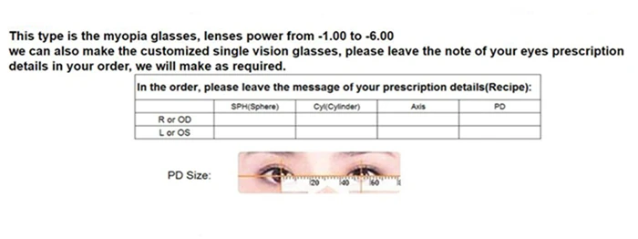 Rice Nail Frame Anti Blue Light Cat Eye Prescription Glasses For The Nearsighted TR90 Optical Spectacles 0 -0.5 -0.75 To -6.0